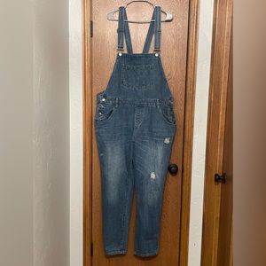Denim Overalls, City Chic, 18 M, Denim